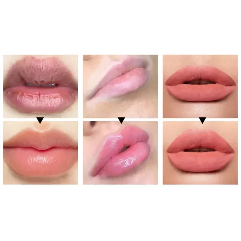 Óleo de soro labial de longa duração, essência de volume instantâneo, óleo reparador de linhas finas labiais, aumenta a elasticidade, bálsamo labial sexy
