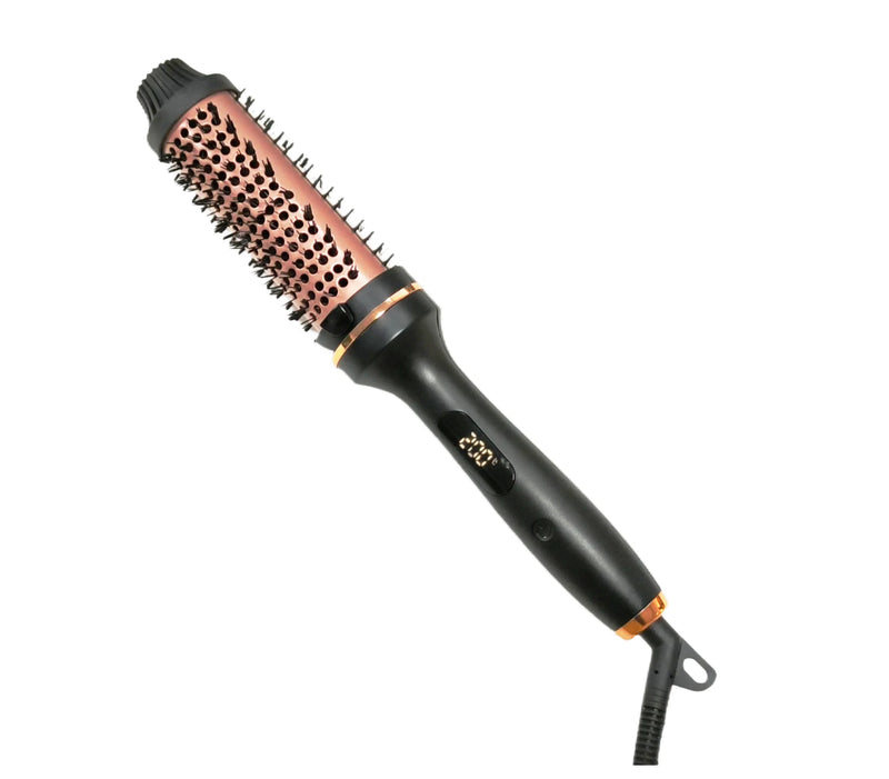 ESCOVA MODELADORA ALISADORA  ROTATIVA Modelador de Cabelo COM Pente Quente  2 em 1 Modelador de Cabelo Alisador