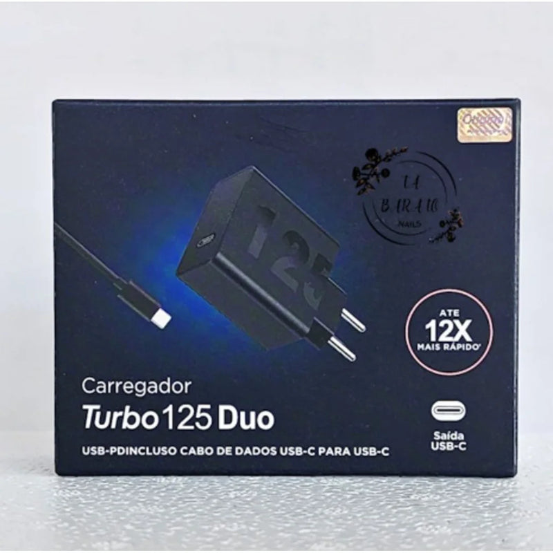 FONTE  Tipo C Carregador Ultra Rápido 125w Motorola Tipo C TURBO