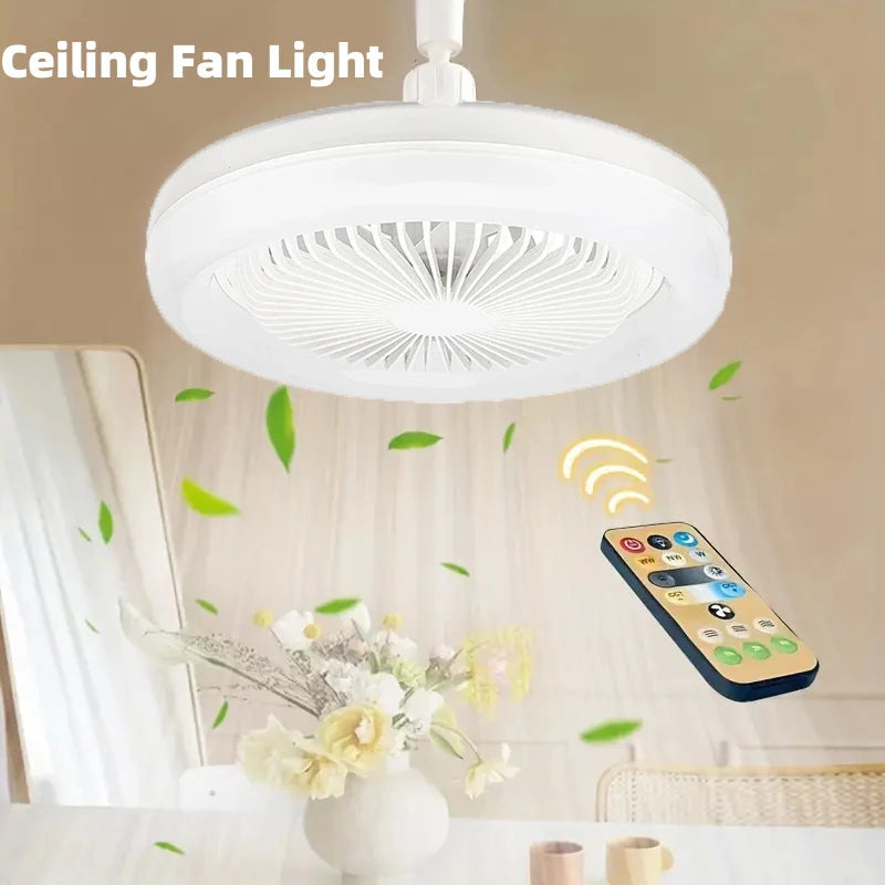 VENTILADOR DE TETO com Iluminação LED – Conforto, Estilo e Economia para Sua Casa