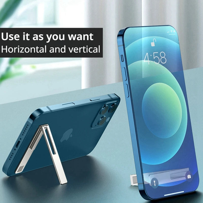 Suporte Magnético Ultra Fino para Celular – Segurança, Estilo e Praticidade na Palma da Sua Mão