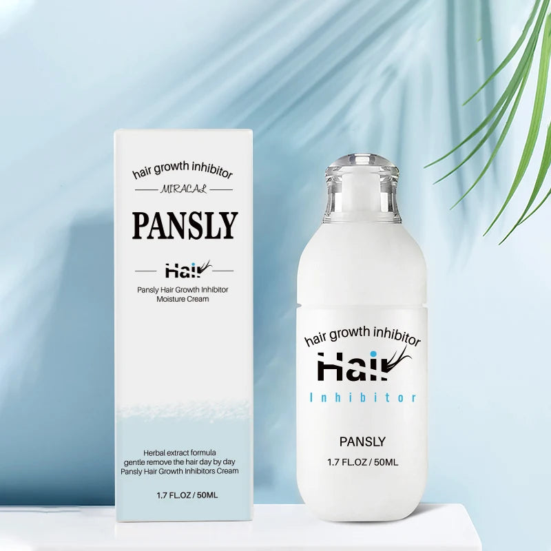 SPRAY de remoção de cabelo inibidor de crescimento de cabelo spray indolor redução de cabelo inibe permanentemente o crescimento de cabelo pele suave e sedosa