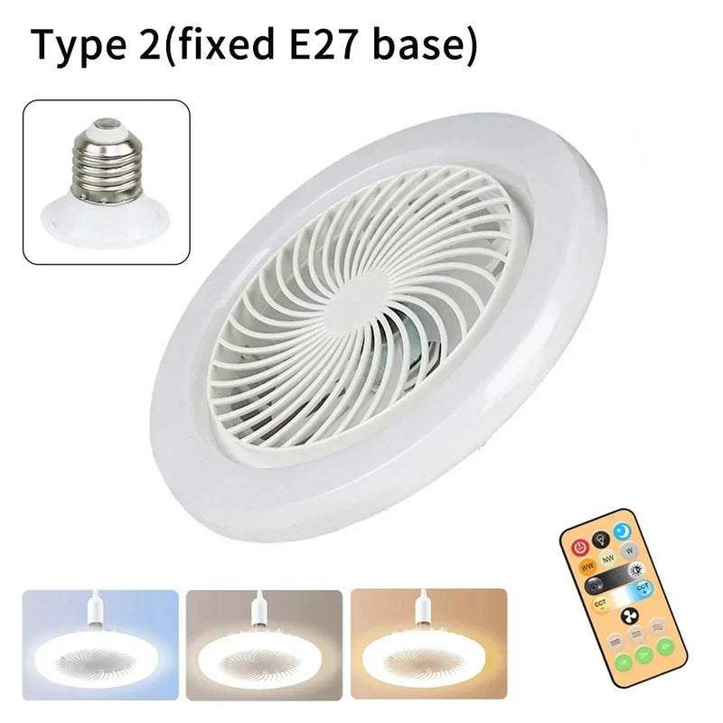 VENTILADOR DE TETO com Iluminação LED – Conforto, Estilo e Economia para Sua Casa